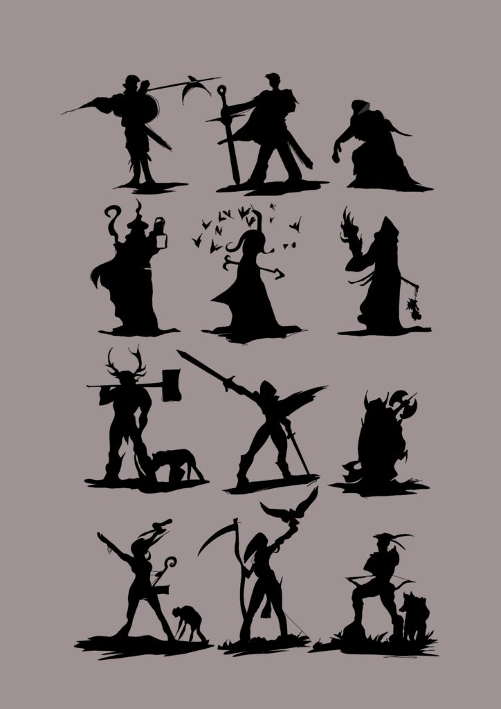 karakter tasarımı minimal